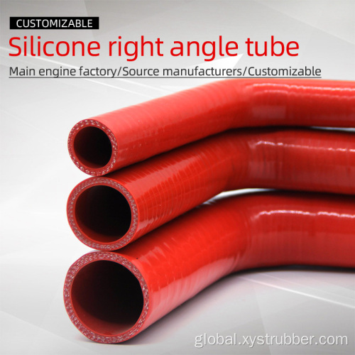 Silicone Elbow Tubes Oil resistance silicone 90 degree elbow tubes Manufactory